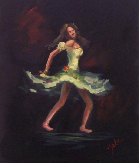 unknow artist Dancer Whirling France oil painting art